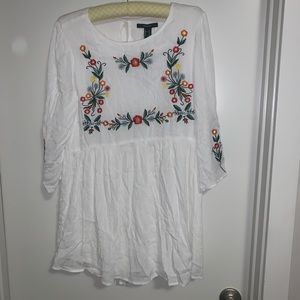 Beachy Embroidered Dress